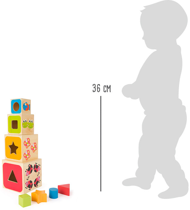 Cubos de empilhar ABC - SMALL FOOT