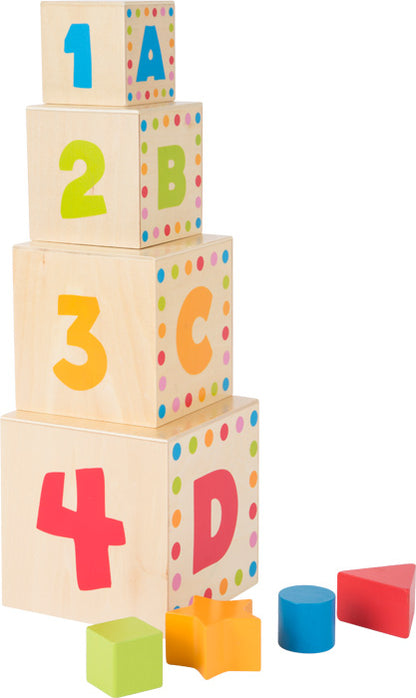 Cubos de empilhar ABC - SMALL FOOT