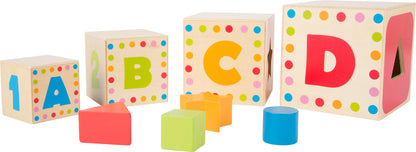 Cubos de empilhar ABC - SMALL FOOT