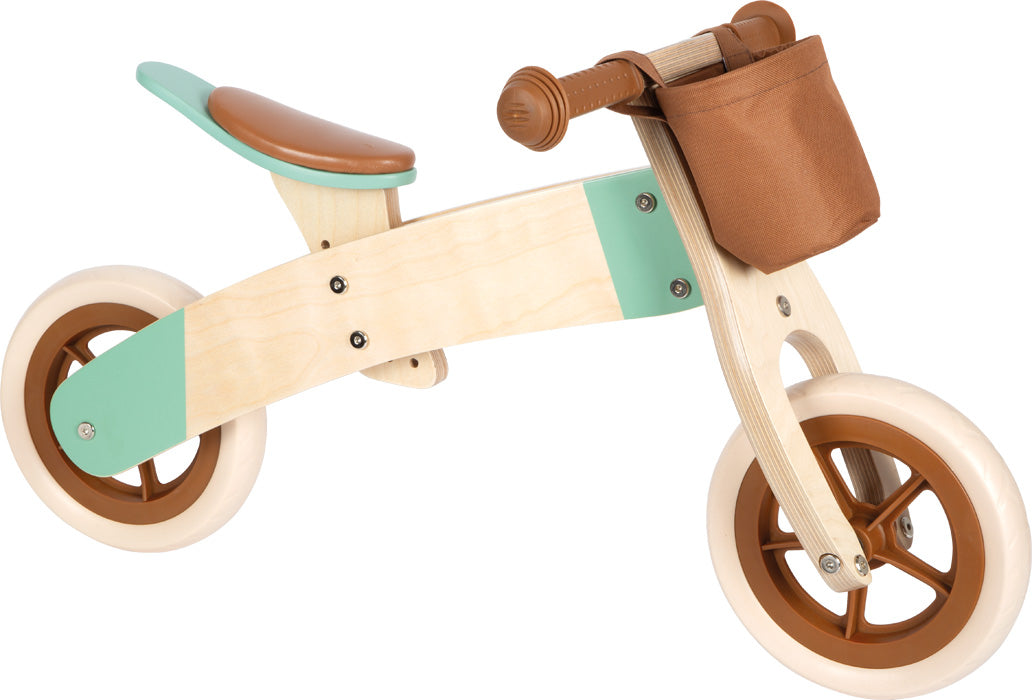 Bicicleta de Equilíbrio e Triciclo Maxi Caramel Brown - SMALL FOOT
