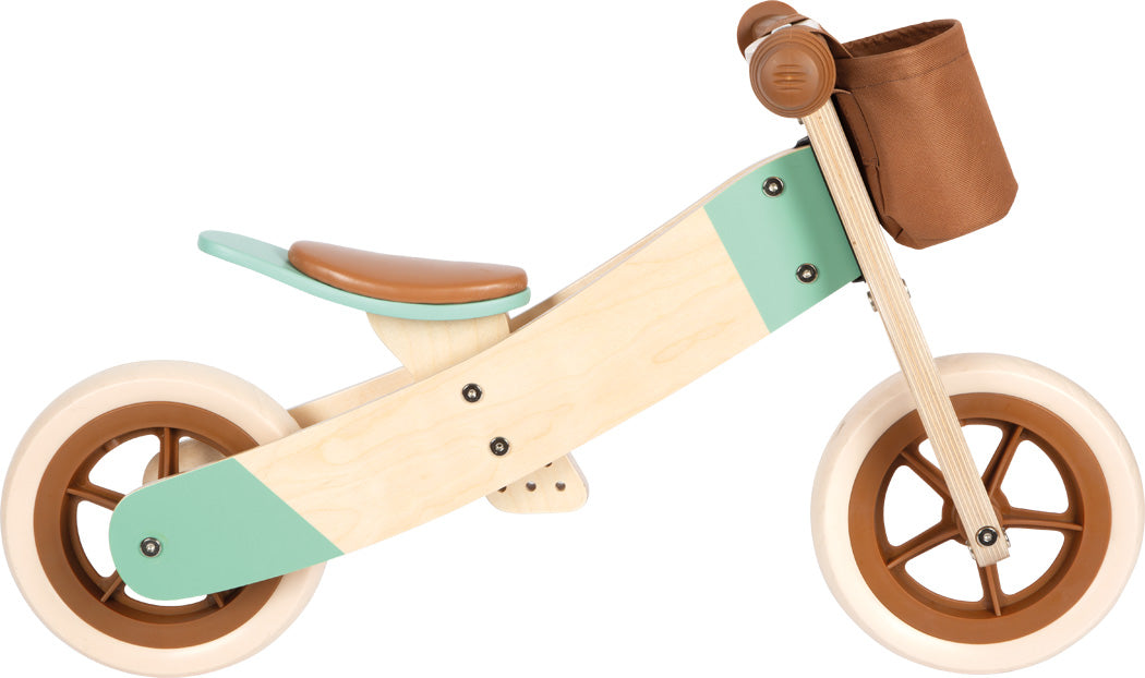 Bicicleta de Equilíbrio e Triciclo Maxi Caramel Brown - SMALL FOOT