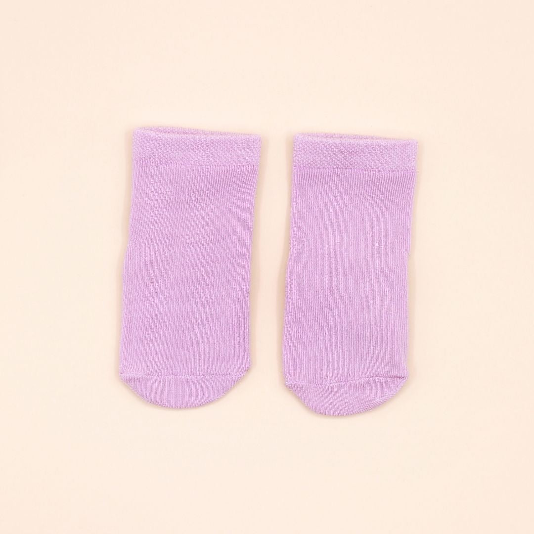 MEIAS ANTIDERRAPANTE RAINBOW (ROXO) T.S - ATTIPAS