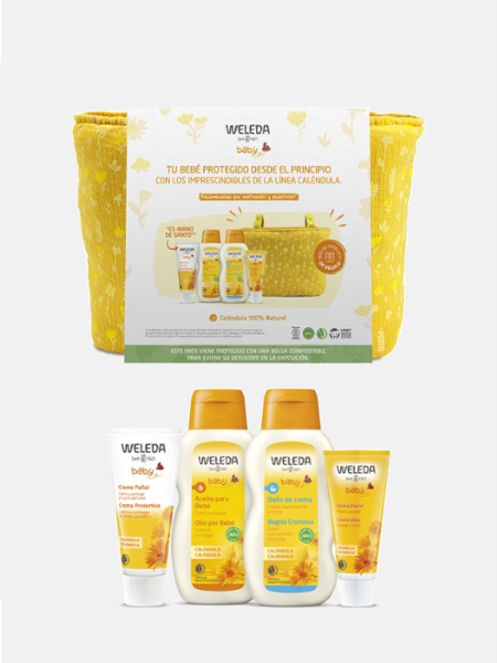 Pack Bem-vindo Bebé com bolsa de passeio - WELEDA