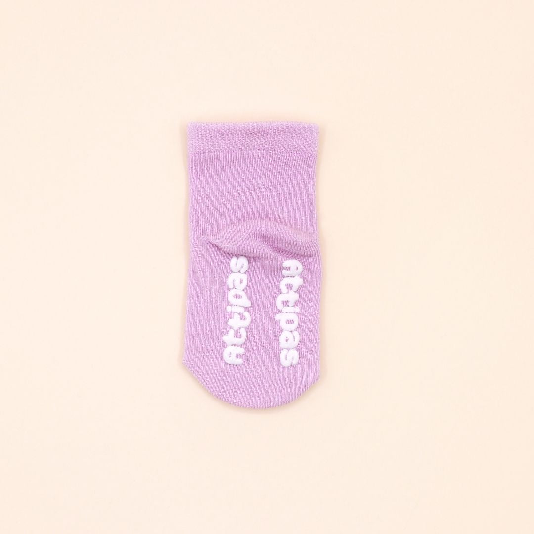 MEIAS ANTIDERRAPANTE RAINBOW (ROXO) T.S - ATTIPAS
