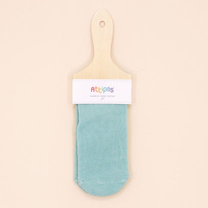 MEIAS ANTIDERRAPANTE RAINBOW (VERDE AGUA) T.S - ATTIPAS