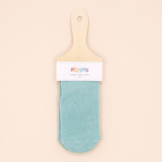 MEIAS ANTIDERRAPANTE RAINBOW (VERDE AGUA) T.S - ATTIPAS