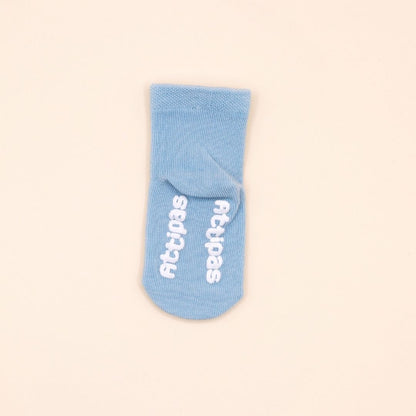 MEIAS ANTIDERRAPANTE RAINBOW (AZUL) T.S - ATTIPAS