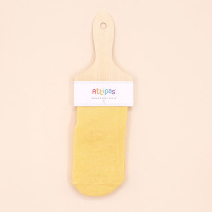MEIAS ANTIDERRAPANTE RAINBOW (AMARELO) T.S - ATTIPAS