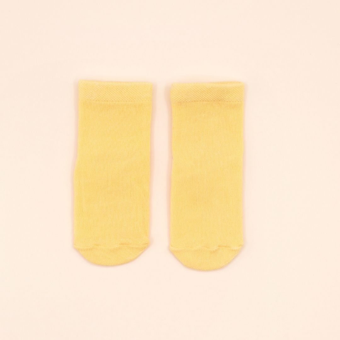 MEIAS ANTIDERRAPANTE RAINBOW (AMARELO) T.S - ATTIPAS