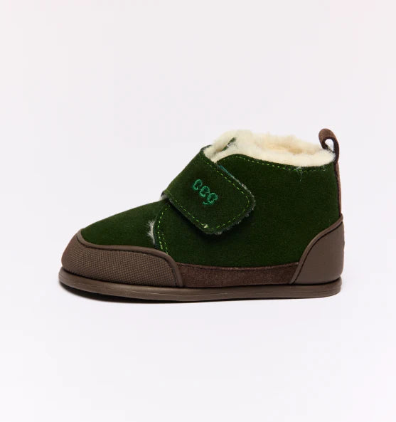 BOTAS COM PÊLO DARK GREEN - COUCOUÇAVA