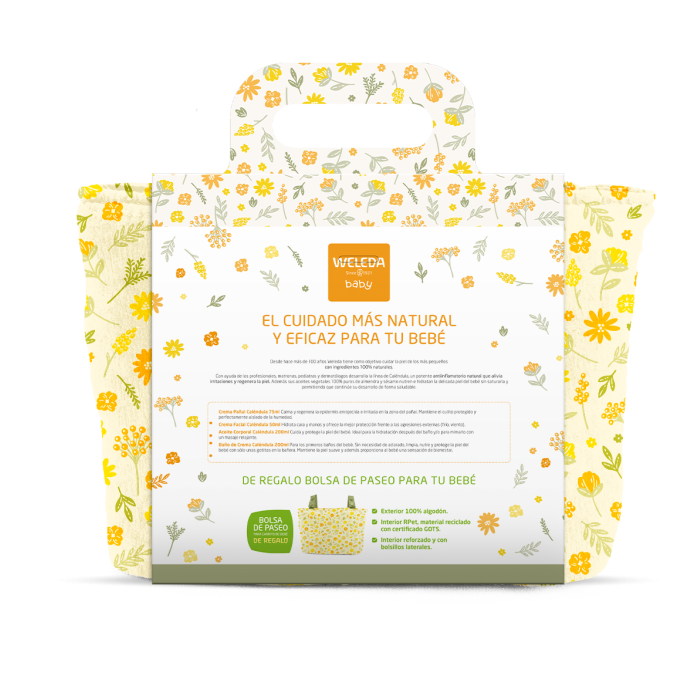 Pack Bem-vindo Bebé com bolsa de passeio - WELEDA
