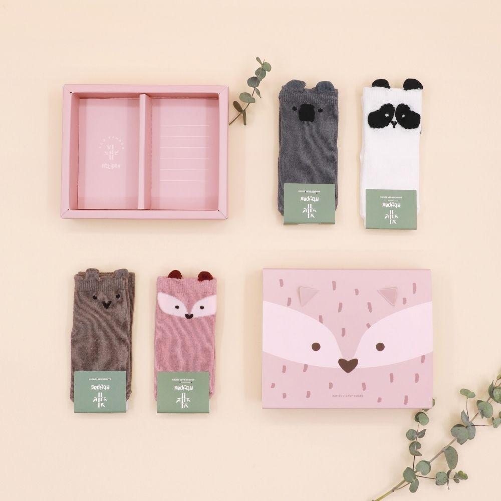 Meias FOX Gift Box (4 pares)
