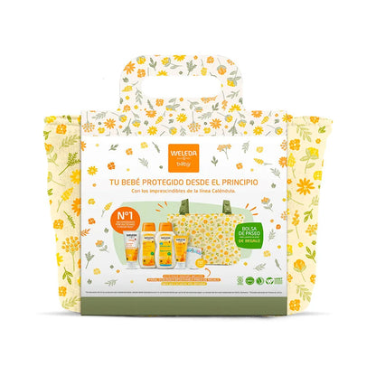 Pack Bem-vindo Bebé com bolsa de passeio - WELEDA