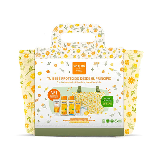 Pack Bem-vindo Bebé com bolsa de passeio - WELEDA